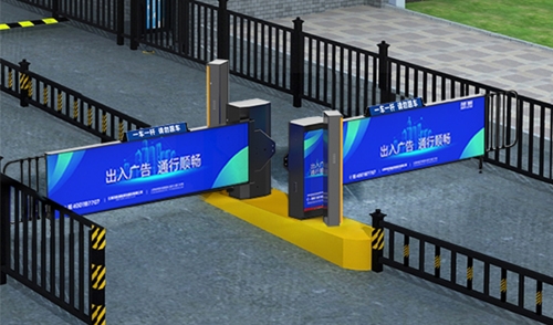 超大顯示丨讓視界恍然新生丨百勝第二代卡布燈箱廣告道閘升級上市！